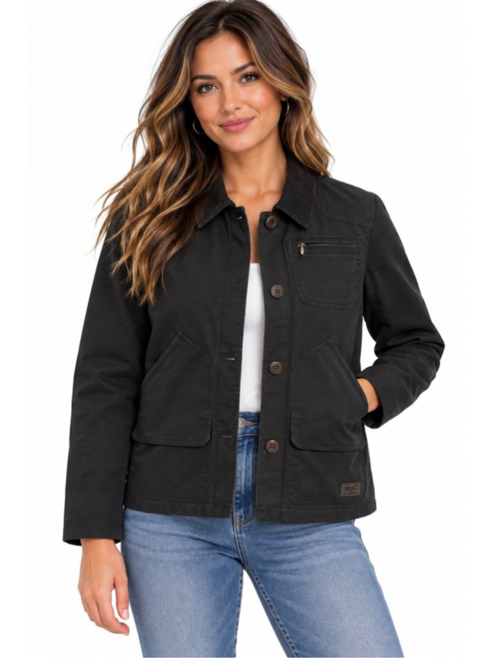 L.L. Bean Black Women's 1924 Field Coat